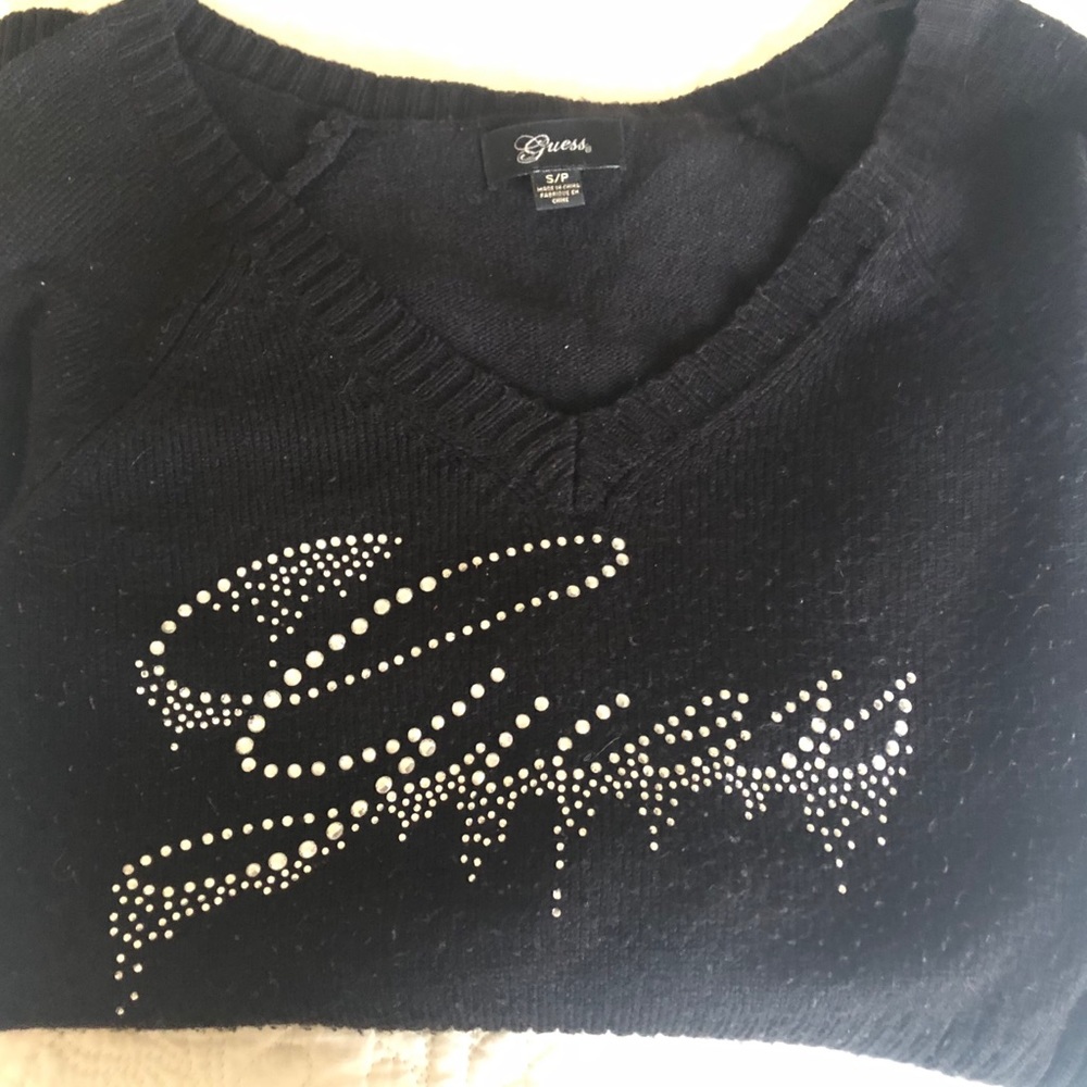Guess black sweater